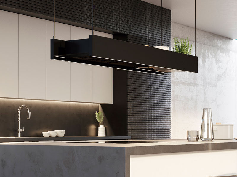 Pando I-875/180 szatin fekete  páraelszívó