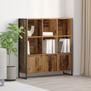 vidaXL Könyvespolc 2 pcs Öreg fa 99,5 x 30 x 108 cm Faanyag