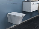 CeraStyle IBIZA fali WC - BEÉPÍTETT bidé funkcióval - rimless - perem nélküli - 51 cm