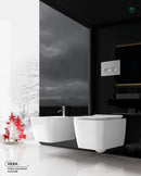 CeraStyle HERA fali WC - rimless - perem nélküli - rejtett rögzítésű - 52 cm