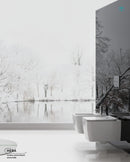 CeraStyle HERA fali WC - rimless - perem nélküli - rejtett szerelésű - mély öblítés - 52 cm