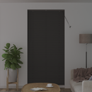 vidaXL Zsalugáter Redőnyök Sötétszürke 220 x 100 cm Alumínium