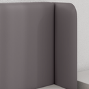 vidaXL Fejtámla Fül 2 pcs Szürke 40 x 16 x 5 cm
