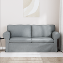 vidaXL Kanapé Világosszürke 175 x 82 x 80 cm szövet