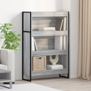 vidaXL Könyvespolc Szürke Sonoma 80 x 30 x 121 cm Faanyag