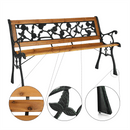 Kerti pad, fekete/természetes, FAIZA