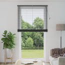 vidaXL Zsaluzia Ezüst Szürke 213 x 110 cm 25 mm PVC
