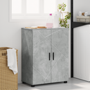 vidaXL Fürdőszoba Székény Beton Szürke 60 x 35 x 80 cm Faanyag, Fém