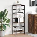 vidaXL Könyvespolc Füstölt tölgy 40 x 29,5 x 115 cm Faanyag