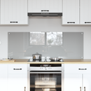 vidaXL Konyhai hátfal 2 pcs Világosszürke 70 x 50 cm edzett üveg