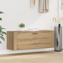 vidaXL Cipőszekrény polcokkal kézműves tölgy 100 x 35 x 38 cm Faanyag