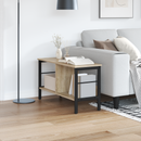 vidaXL Könyvespolc Sonoma tölgy 82 x 32 x 47 cm Faanyag