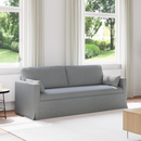vidaXL Kanapé Világosszürke 78 x 78 x 80 cm szövet