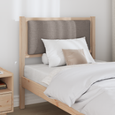 vidaXL Fejtámla Egyéb Barna 80 cm Tömör fenyőfa