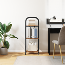 vidaXL Könyvespolc Öreg fa 40 x 30 x 109 cm Faanyag