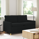 vidaXL Kanapé Fekete 156 x 81 x 87,5 cm Szövet