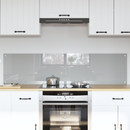 vidaXL Konyhai hátfal 2 pcs Világosszürke 80 x 40 cm edzett üveg