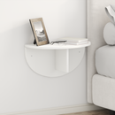 vidaXL Falpolc Falra szerelhető 2 pcs Fehér 48 x 24 x 24 cm Faanyag