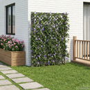 vidaXL Trellis tüskével Szürke 99 x 6 x 165 cm PP