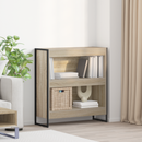 vidaXL Könyvespolc Sonoma 80 x 30 x 86,5 cm Faanyag