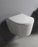 Sanovit AVVA fali WC - rimless - perem nélküli - rejtett szerelésű - 53 cm