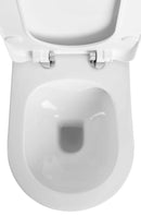 Sanovit AVVA fali WC - rimless - perem nélküli - rejtett rögzítésű - 53 cm