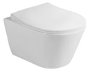 Sanovit AVVA fali WC - rimless - perem nélküli - rejtett rögzítésű - 53 cm