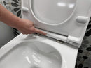 Sanovit AVVA fali WC - rimless - perem nélküli - rejtett szerelésű - 53 cm