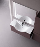 Sanovit ALBATROS - porcelán mosdókagyló - 75 x 46,7 cm