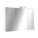 PIRAMIDA AKVA Tükrös fürdőszobai szekrény LED világítással - 100 x 69 x15cm