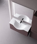 Sanovit ALBATROS - porcelán mosdókagyló - 100 x 46,5 cm