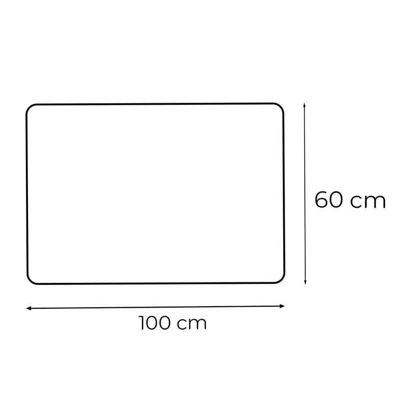 Ada 100 tükör led világítással 100x60 cm