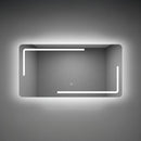 Ada 120 tükör led világítással 120x60 cm