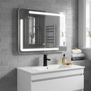 Padova 80 tükör jelenlétérzékelővel led világítással páramentesító funkcióval 80x60 cm