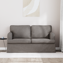 vidaXL Kanapé Tópszínű 144 x 80 x 85 cm szövet