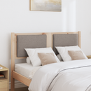 vidaXL Fejtámla Egyéb Barna 120 cm Tömör fenyőfa