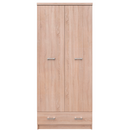 Szekrény 2D1S, sonoma tölgy, TOPTY TYP 30