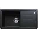 FRANKE MALTA BSG 611-78 S grafit Fragranit mosogató dugókiemelős szifonnal