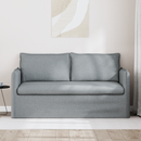 vidaXL Kanapé Világosszürke 156 x 82 x 85 cm szövet