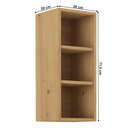 Felső polcos szekrény, artisan tölgy, LULA 30 G-72 OTW