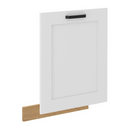 Ajtó mosogatógéphez, fehér/artisan tölgy, LULA ZM 713x596