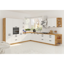 Felső szekrény, fehér/artisan tölgy, LULA 60 G-90 1F