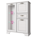 LED világítás, 4-pontos, fehér, LINDY/VILGO/TIFFY