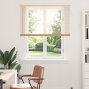 vidaXL Zsaluzia Világos barna mintával 150 x 110 cm 25 mm PVC