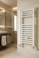 Viva Platinum Therm törölközőszárító radiátor - EGYENES - fehér - 400 x 800 mm