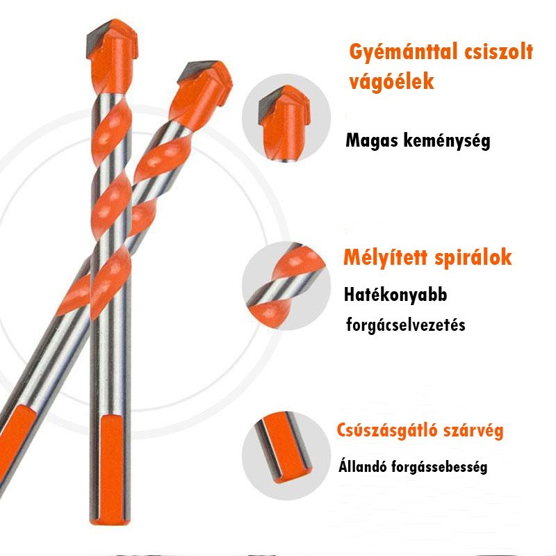 Fúrószár készlet (4 darabos)