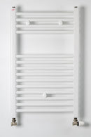 Törölközőszárító radiátor - Viva Platinum Therm - EGYENES - fehér - 500 x 800 mm