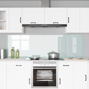 vidaXL Konyhai hátfal 2 pcs Fehér 100 x 60 cm edzett üveg