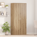 vidaXL Magasító polcokkal kézműves tölgy 80 x 39 x 178 cm Faanyag