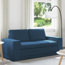 vidaXL Kanapé Kék 182 x 80 x 82 cm szövet